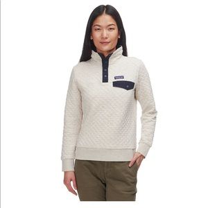 Patagonia quilt snap-T Pullover Sweatshirt